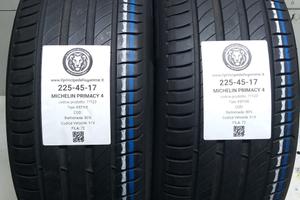 2 GOMME 225 45 17 MICHELIN A77123