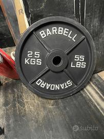 Dischi 25kg old school