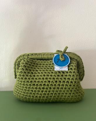 Borsa all’uncinetto fatta da me!