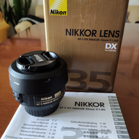 Nikon Obiettivo Nikkor AF-S DX 35 mm 1.8G