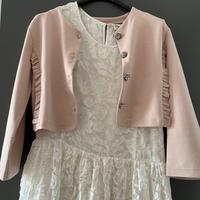 Giacchetta bolero rosa cipria