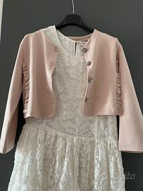 Giacchetta bolero rosa cipria