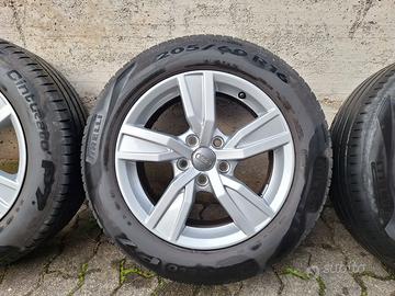 Cerchi in lega con gomme 16' ORIGINALI AUDI