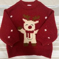 Maglione bambina/o Zara tema natalizio tg. 2y/86cm