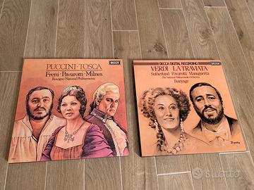 Box LP Verdi e Puccini