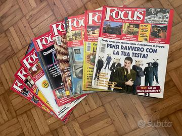 Riviste Focus vari anni