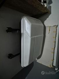 Box portapacchi auto da tetto completo di barre