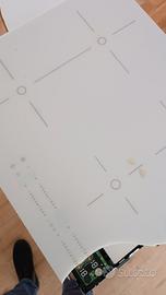 Piano cottura a induzione Ikea BEJUBLAD bianco