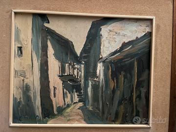 Quadro Giuseppe Tribaudino Olio su tela