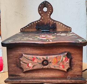 portatutto in legno Anna 70  L23 H25 P 12 perfetto