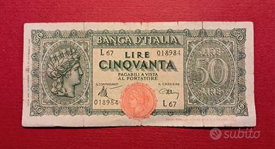 50 lire Italia Turrita L67 018984
