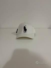 Cappello Ralph Lauren Bianco taglia unica
