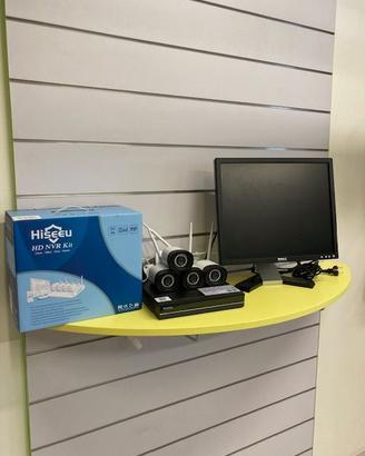 Telecamere WI-FI e cablato videosorveglianza