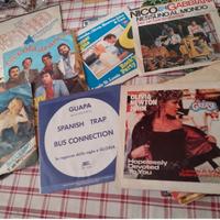 dischi in vinile, 45 giri, set 23 pezzi. anni 70.