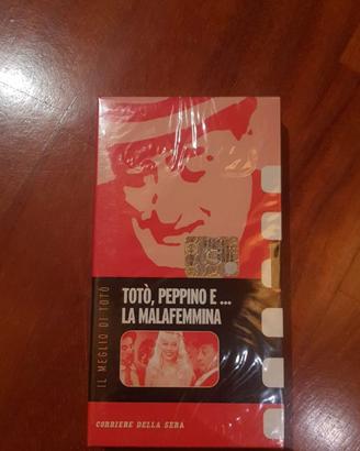 vhs film toto,peppino e...la malafemmina editorial