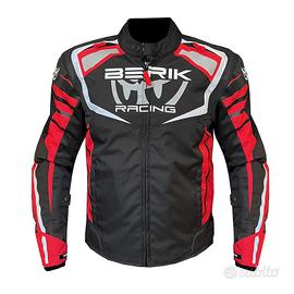 Giubbotto Moto in Tessuto Berik 2.0