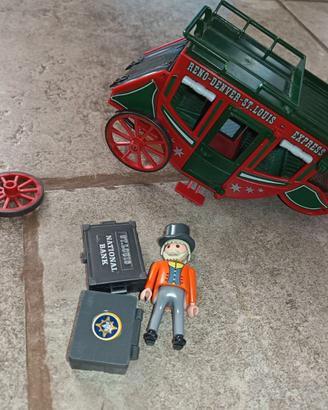 Playmobil carrozza e uomo