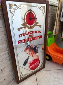 Quadro orologio coca cola vintage