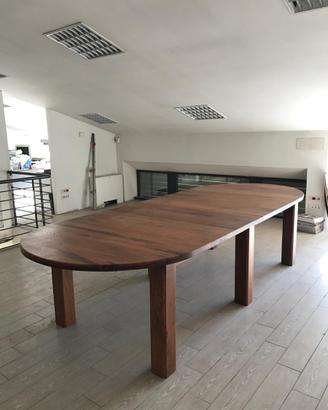 Tavolo in castagno da botti da vino – 5 metri