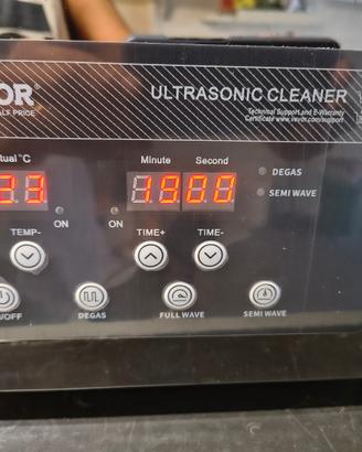 Vasca pulizia ad ultrasuoni “VEVOR” 3L/300W