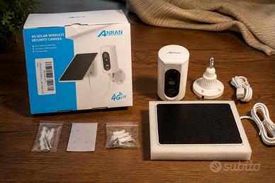ANRAN 4G LTE Telecamera da Esterno Solare NO WiFI