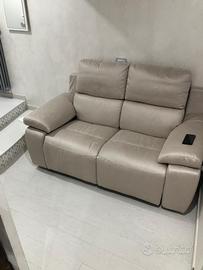 Divano Poltrone e Sofà due posti con relax