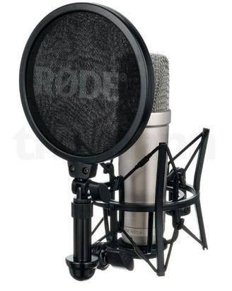 MICROFONO RODE NT1  ( 2 MIC.) + RAGNO ANTI POP(2)