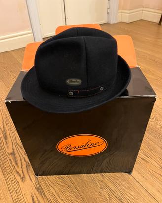 Cappello blu Borsalino taglia 58