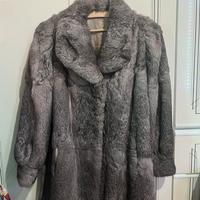 cappotto in finta pelliccia vintage anni 70/80