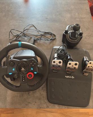 Volante Logitech G29 + Cambio ad H 