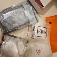 Cuffiette d'hôtel  per fare la doccia