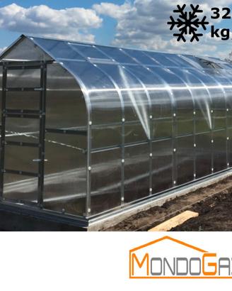 Serra PROFESSIONALE gazebo a goccia 2,5x2/4/6/8/10