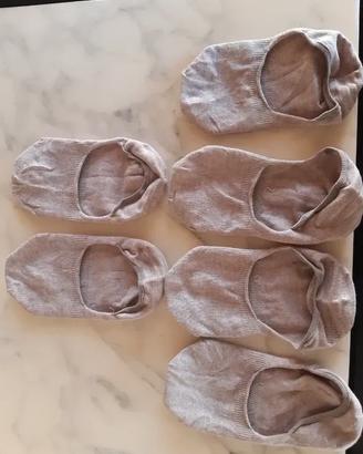 Lotto 3 paia Fantasmini salvapiede unisex Calzedon