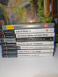5€ l'uno
Lotto giochi ps2-ps3 Retrogame Sony Play