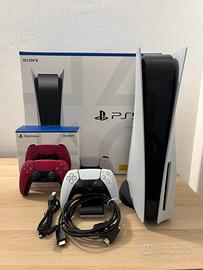 PlayStation 5 con lettore + 2 Controller + Scatole