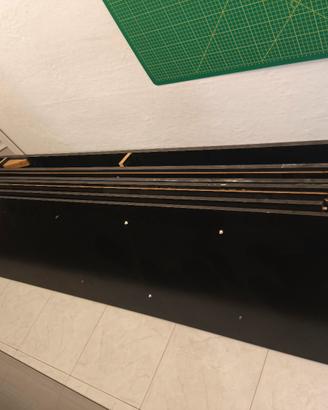 Pannelli in legno neri