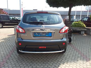 Barra posteriore cromata per nissan qashqai j10