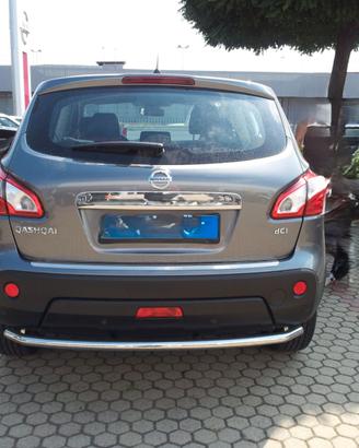 Barra posteriore cromata per nissan qashqai j10