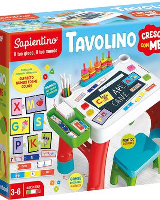 Clementoni Sapientino - Tavolo Cresci con Me