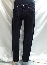 Zara Uomo Pantaloni Jeans neri slim fit TG. IT 48