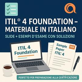 Materiale di Studio ITIL4 Foundation in Italiano
