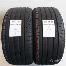 2 gomme 275 35 21 bridgestone rft a795