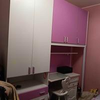 armadio e letto 