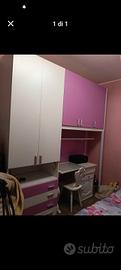 armadio e letto 