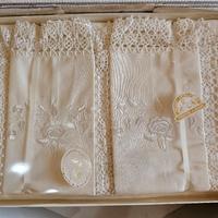Completo letto ricami fiorentini