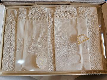 Completo letto ricami fiorentini