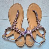 Sandali donna vera pelle