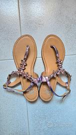 Sandali donna vera pelle