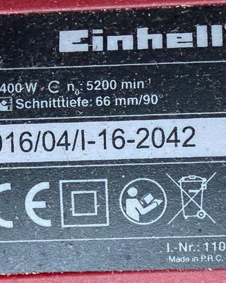 Sega Circolare Einhell TC-CS 1400 D190mm