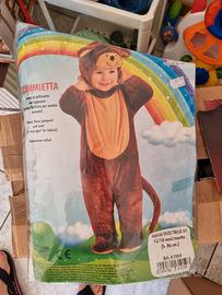 iVestito carnevale scimmietta  taglia 12-18 mesi
